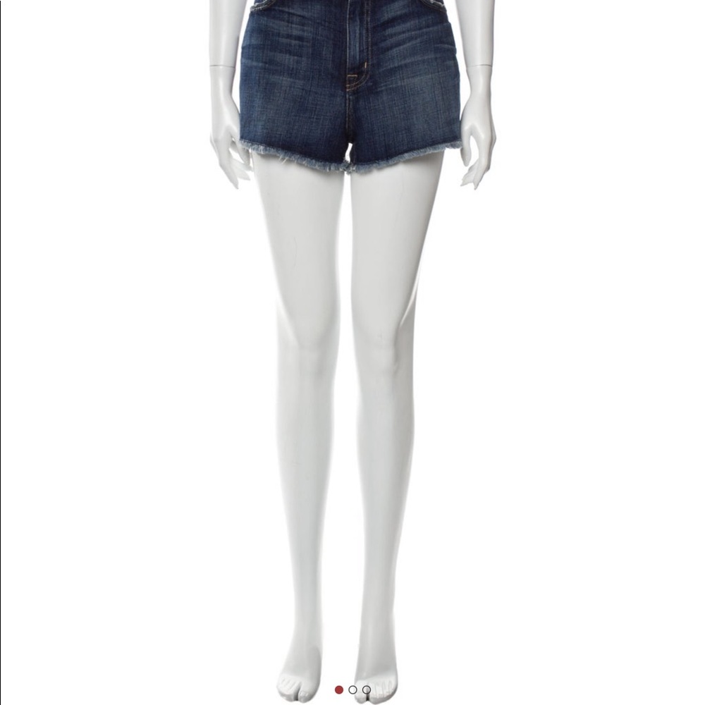 Cut off denim shorts